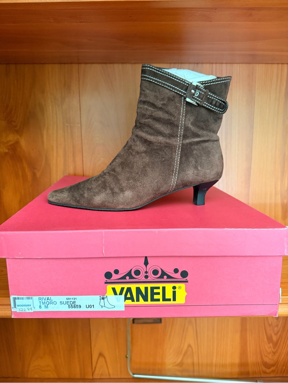 Vaneli Rival Tmoro Suede Brown Boots
